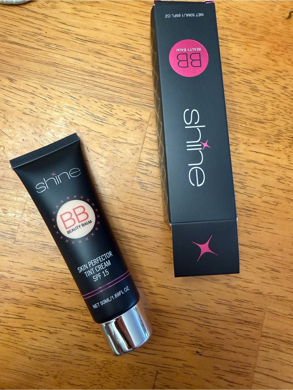 Shine BB Beauty Balm Skin Perfector Tint Cream SPF 15 – Pink Accent